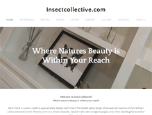 Tablet Screenshot of insectcollective.com